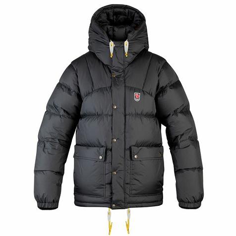 Fjallraven Udsalg Dunjakke Herre Expedition Sort VTQS80734